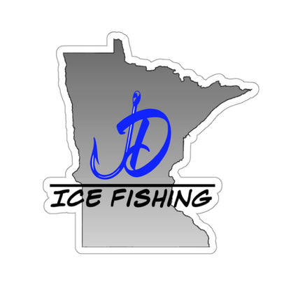 JD Ice Fishing MN Sticker