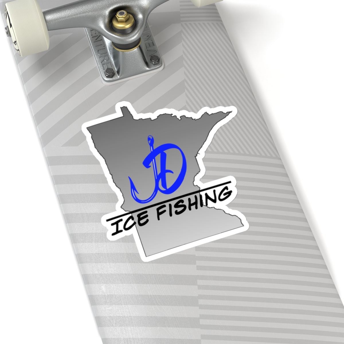 JD Ice Fishing MN Sticker