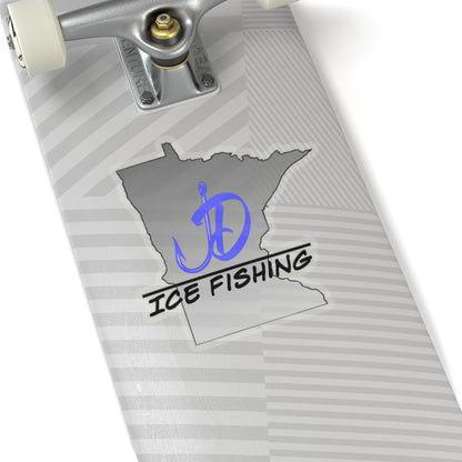 JD Ice Fishing MN Sticker